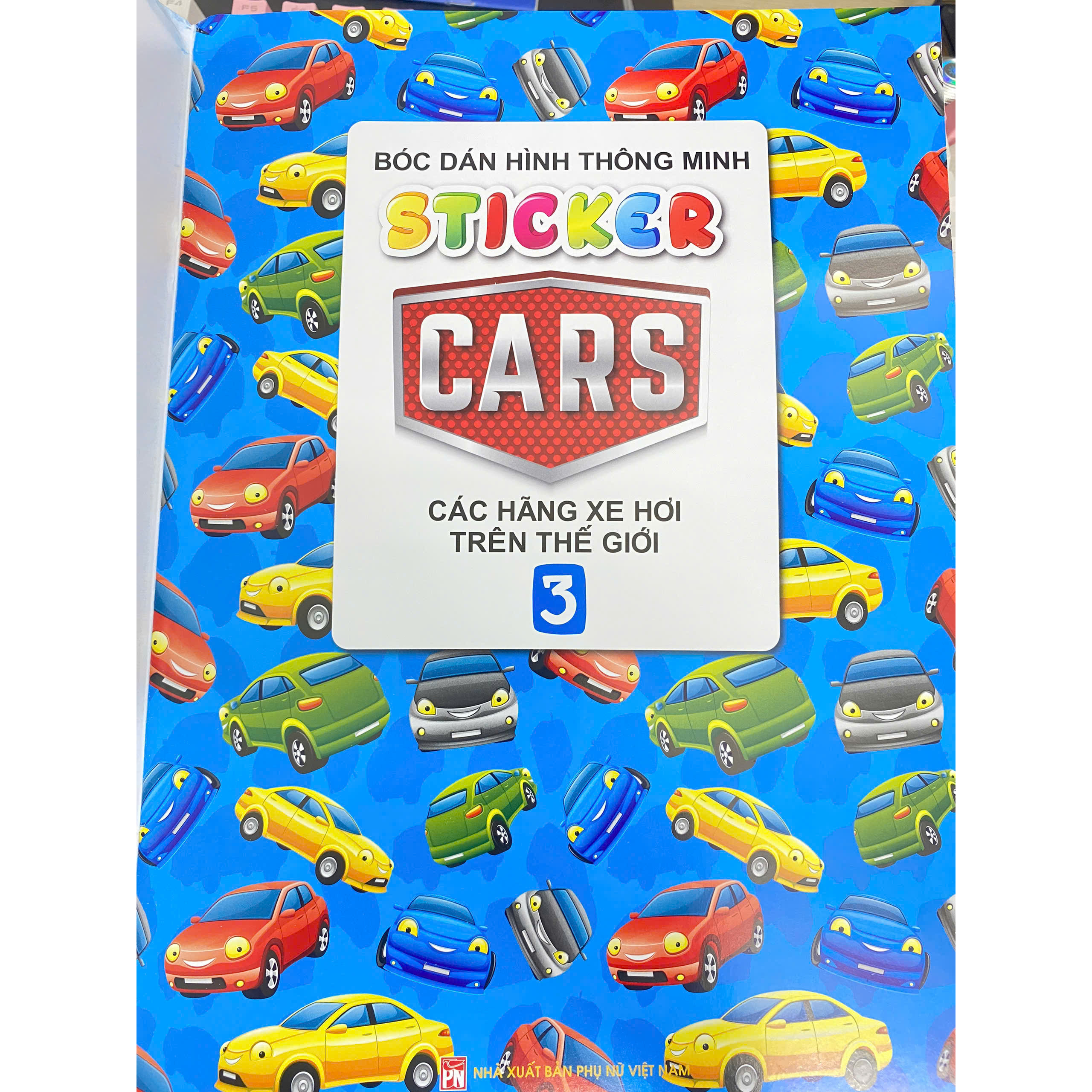 Sách Sticker - Car - Các hãng xe trên thế giới