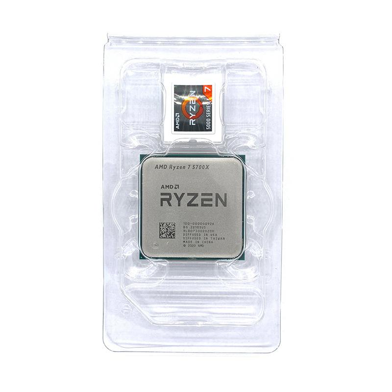 Mới AMD Ryzen 7 5700X Bộ Vi Xử Lý R7 5700X Máy Tính Game Thủ Cpu 65W DDR4 Máy Tính Để Bàn Phụ Kiện Bộ Vi Xử Lý Hỗ Trợ Chơi Game Ổ Cắm CPU AM4 Không Đồng