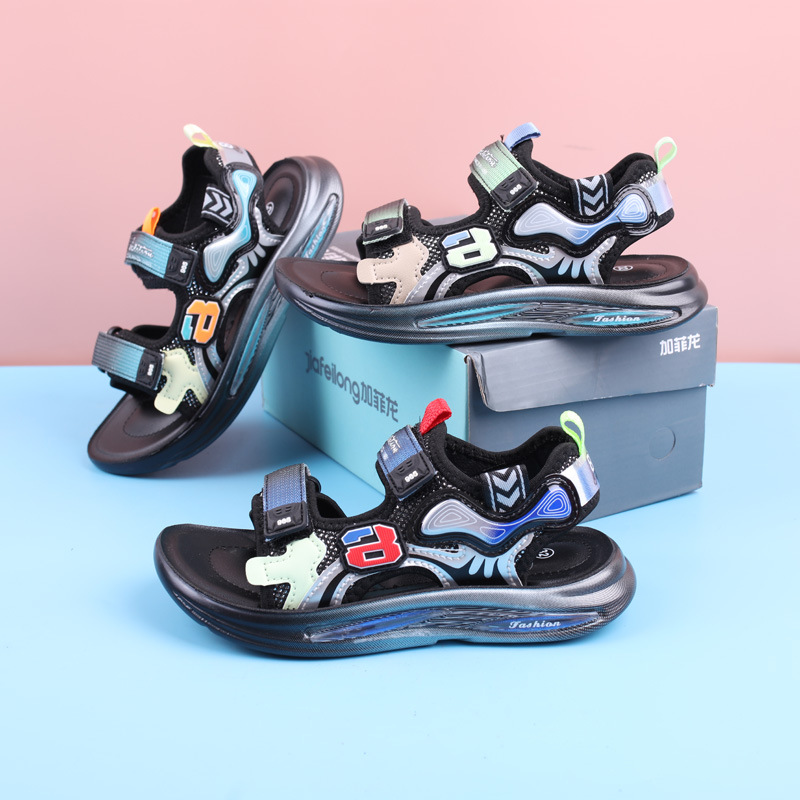 Giày Sandal quai hậu cho bé trai, thể thao siêu nhẹ, êm nhẹ chống trơn  – GSD9015