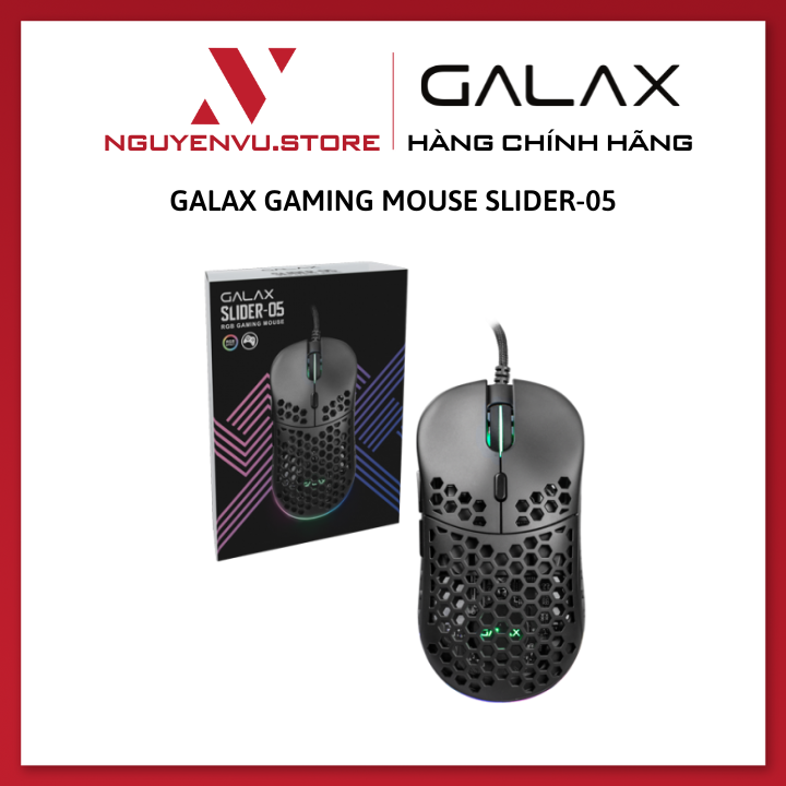 Chuột Gaming Galax SLIDER-05 RGB - Hàng chính hãng