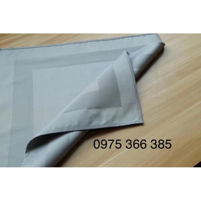 Khăn ăn nhà hàng napkin chất liệu vải kaki 100% cotton nhiều màu, khăn ăn nhà hàng khách sạn