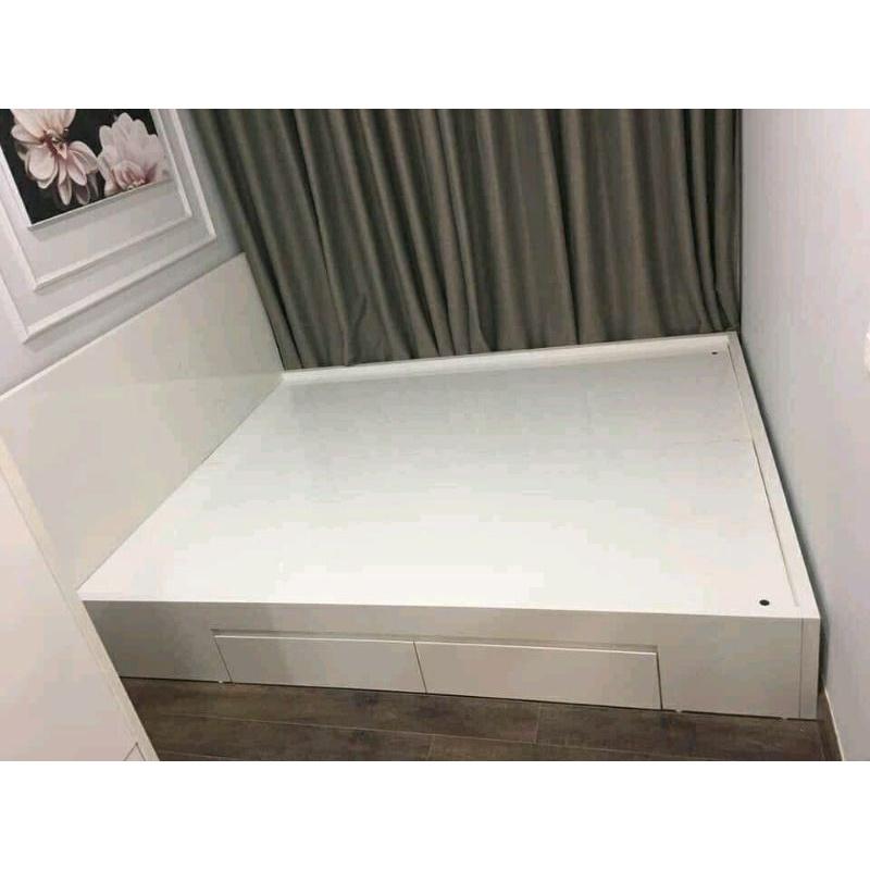 GIÁ Rẻ Nhất GIƯỜNG GỖ MDF Phủ Melamine Cao Cấp Sang Trọng Hiện Đại Phù Hợp Mọi Căn Phòng Ngủ Của Bạn