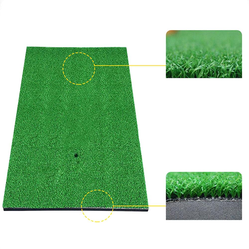 1Set Backyard Golf Mat Huấn luyện Golf Hỗ trợ ngoài trời Hiting Pad Thực hành Mat Mat Trò chơi Mat cơ sở với 1 Tee Màu: 1 Mat cộng với 1 tee