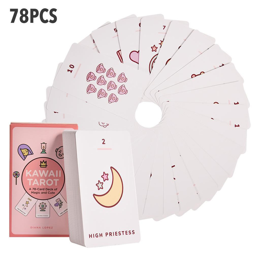 Bài Tarot Kawaii Tiên Tri Cao Cấp Đá Thanh Tẩy