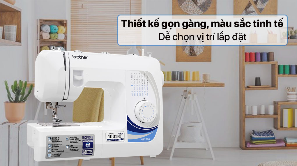 Máy May Brother GS2700 ( 51W) - Hàng chính hãng