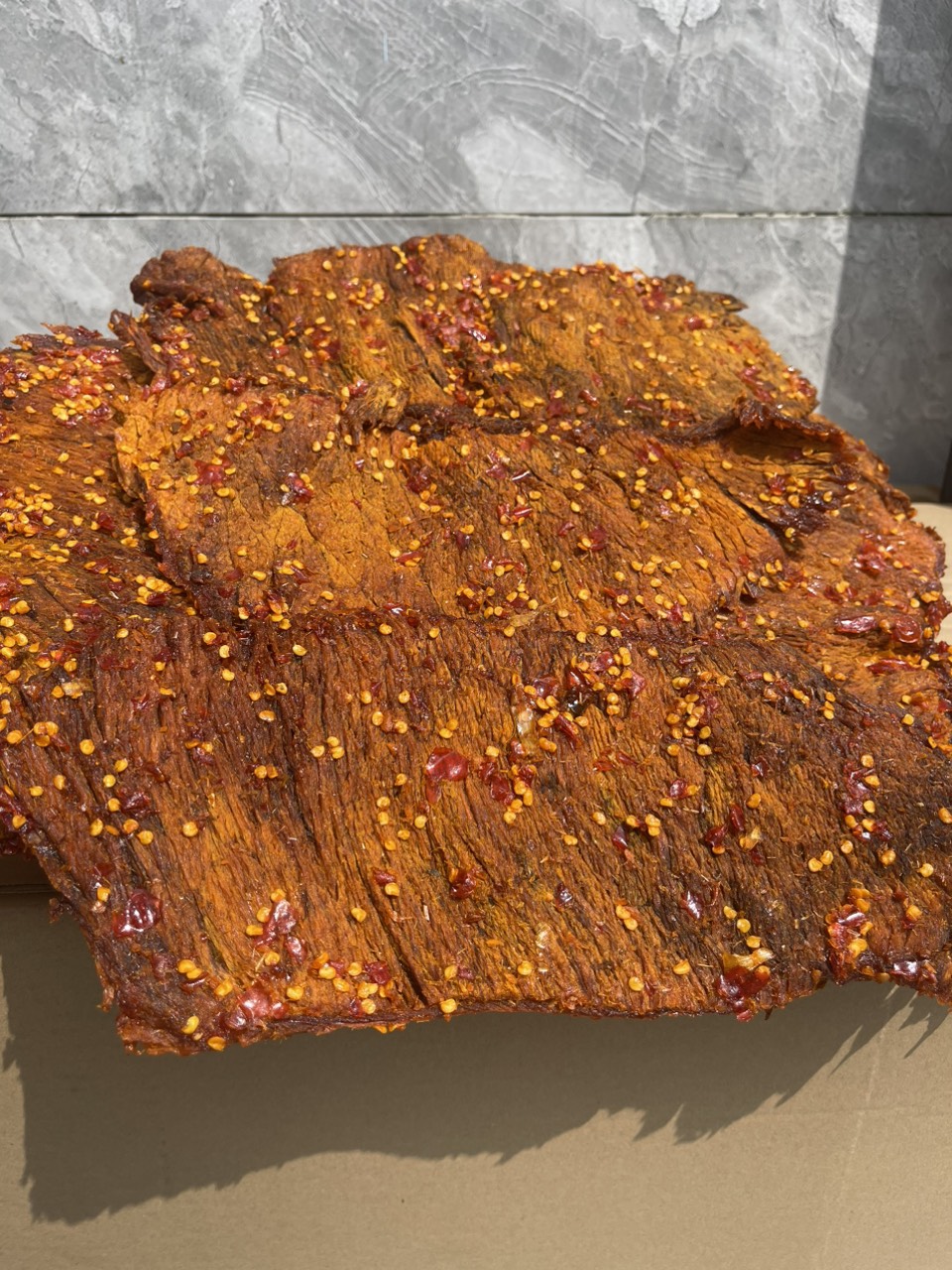 KHÔ BÒ MIẾNG SIÊU CAY TÂN LỘC PHÁT - BỊCH 70G