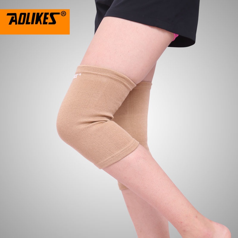 Băng Bảo Vệ Đầu Gối Đàn Hồi Co Giãn AOLIKES A-7316 Thoáng Khí, Chống Trượt Hỗ Trợ Đầu Gối