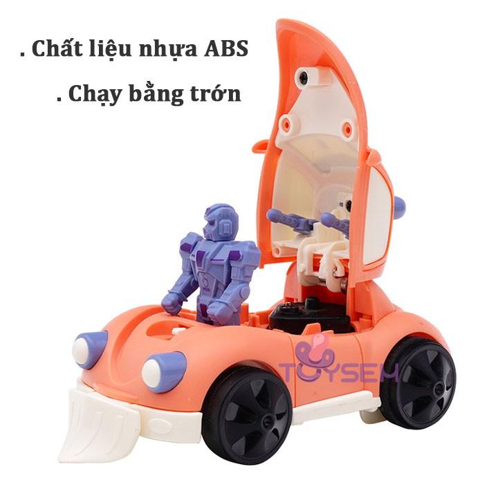 Đồ chơi trẻ em xe biến hình robot chạy trớN - Quà tặng sinh nhật cho bé