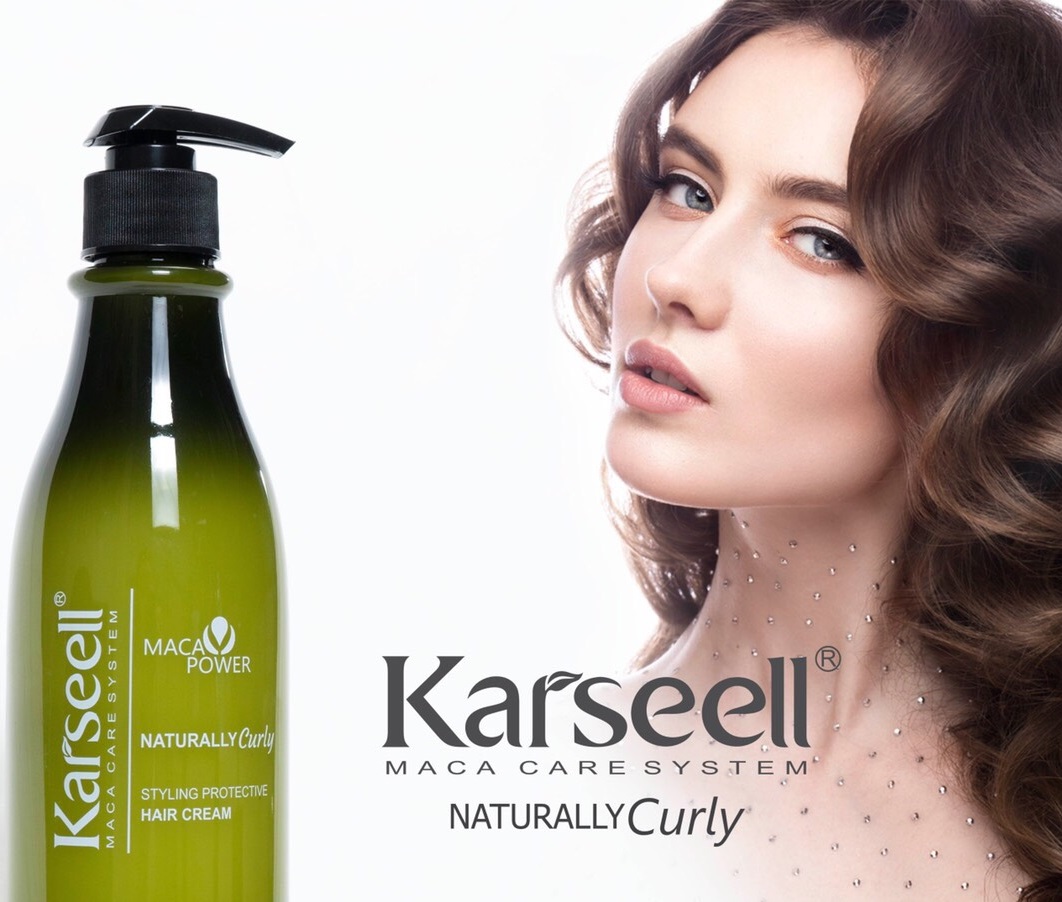 [+Tặng mũ trùm] GEL TẠO KIỂU TÓC XOĂN KARSEELL MACA STYLING 500ML