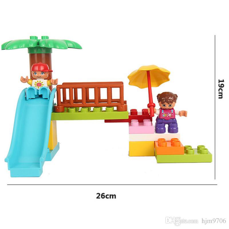 Bộ đồ chơi lắp ghép smoneo duplo Xứ sở thần tiên 50 chi tiết Toyhouse 55004