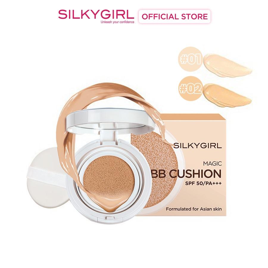 Phấn Nước Silkygirl Magic BB Cushion SPF50 PA+++ 15g