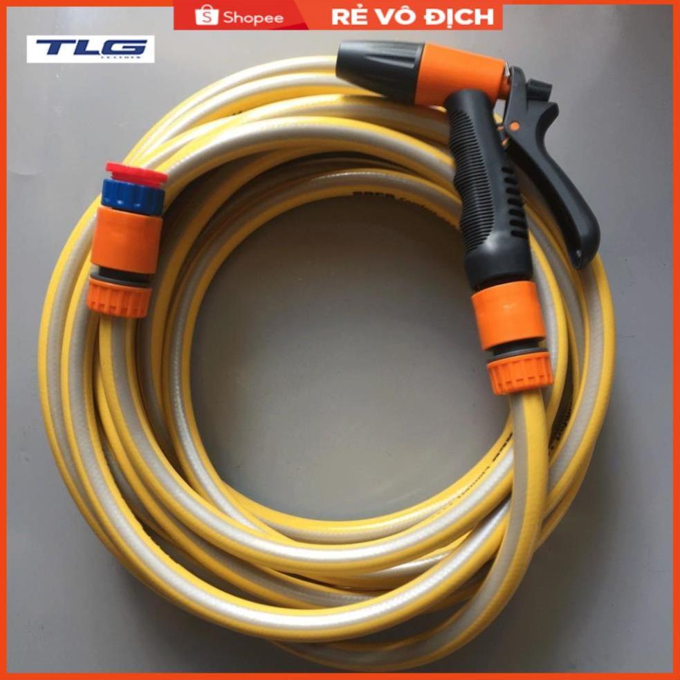 Vòi tưới cây rửa xe 6m-7m-8m tay bóp tùy chỉnh nhiều chế độ M498.319.622