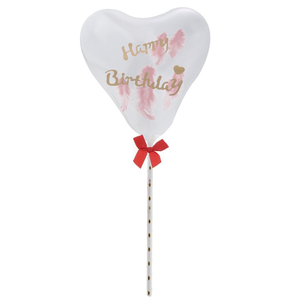 Lovely Happy Birthday Balloon Cake Decoration for Kids Birthday Party