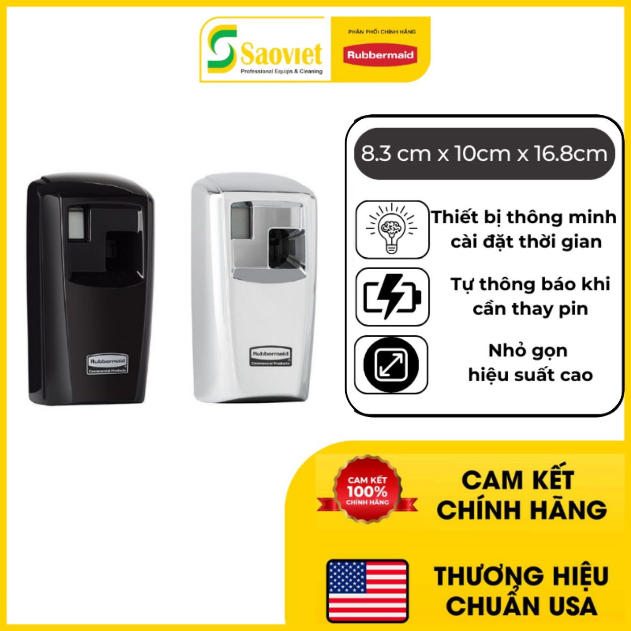 Bình Xịt Thơm MICROBURST 3000 Màn Hình LCD - SKU: 1793531/1793532/1793533 | SAOVIETCO