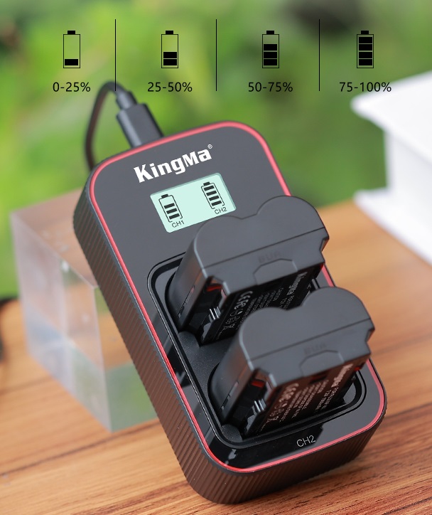 Pin sạc Kingma Ver 3 cho Fujifilm NP-W235 , Hàng chính hãng