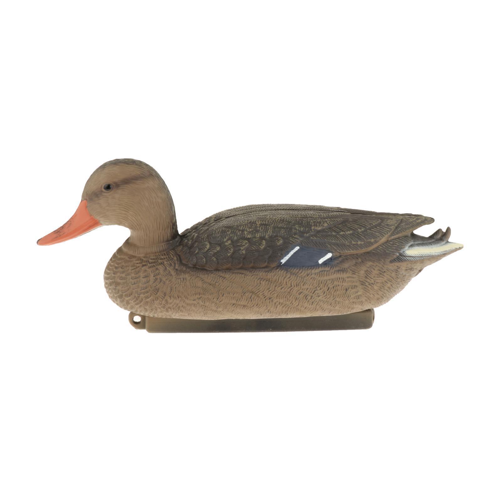 Floating Duck Decoy 3D Ornament Simulation Hunting Duck for Garden