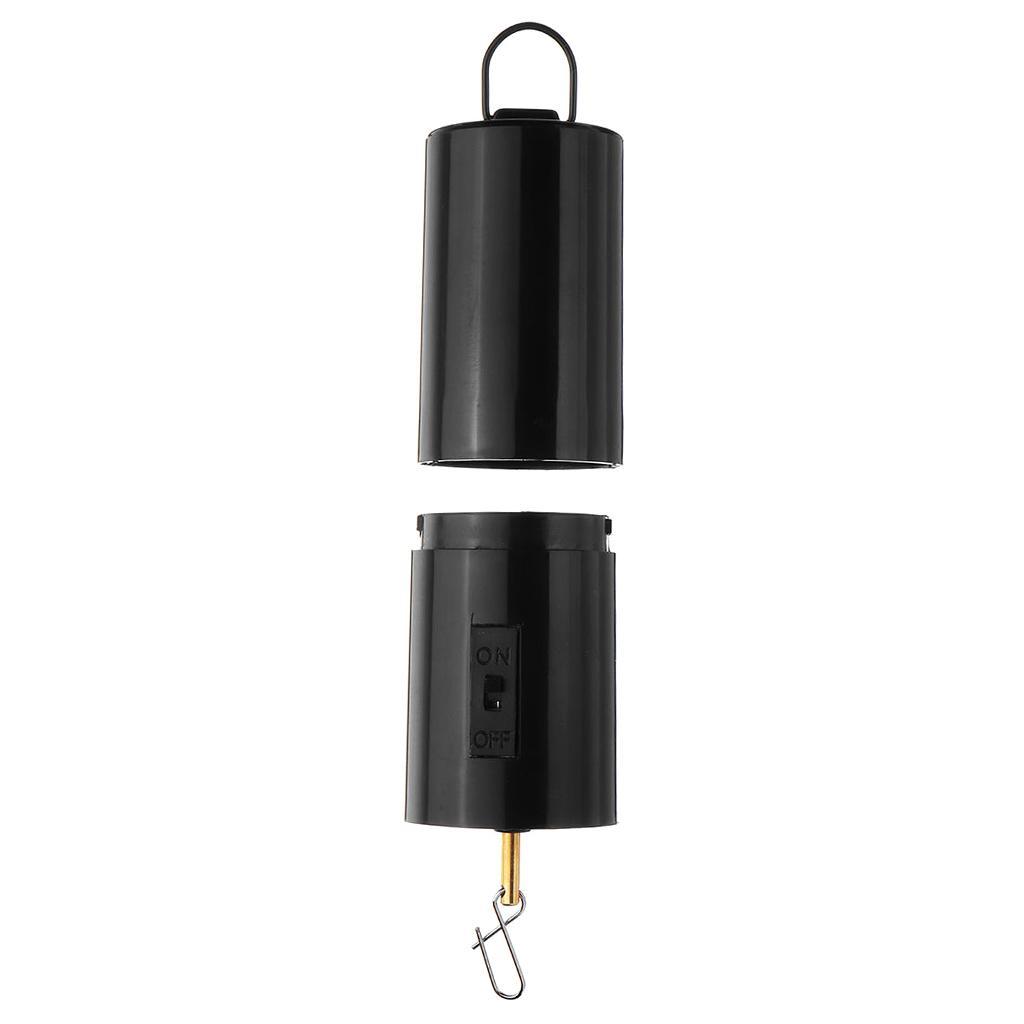 2/3/4/5 Pack Wind Battery Motor Crystal Spiral Tails Garden Decor