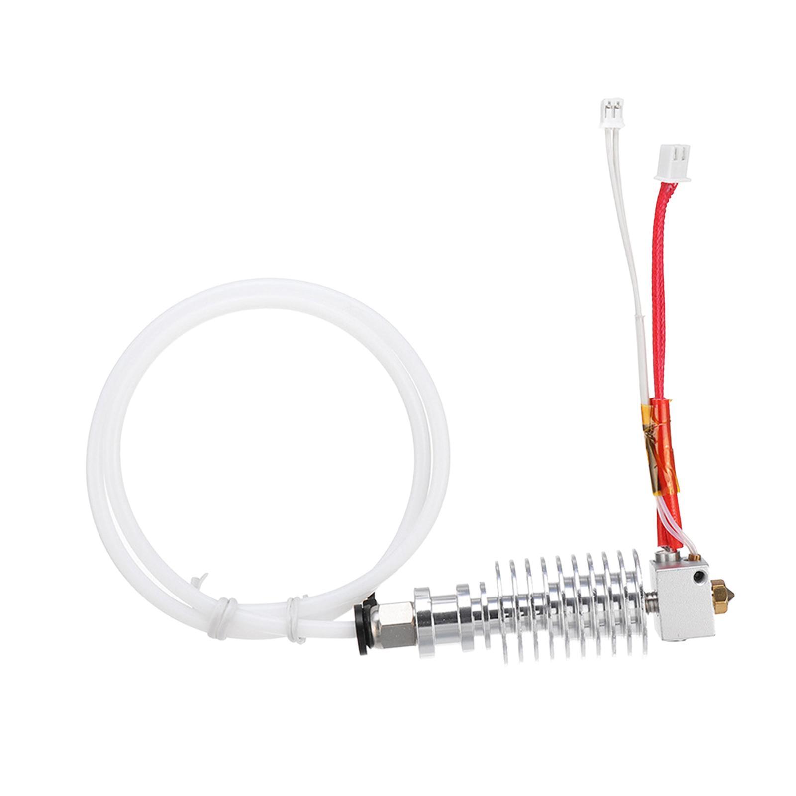 V5 Hot End Extruder Head Kit, 1.75mm 3D Printer Parts, 0.4mm Nozzles Hot End 12V 3D Printing, for i3 MEGA