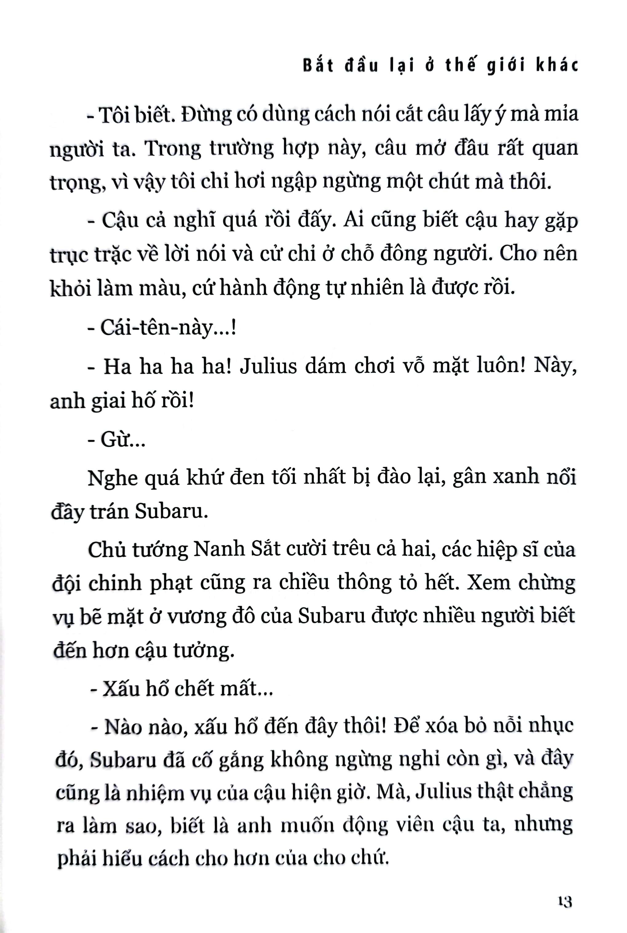 Sách Re:Zero - Tập 8