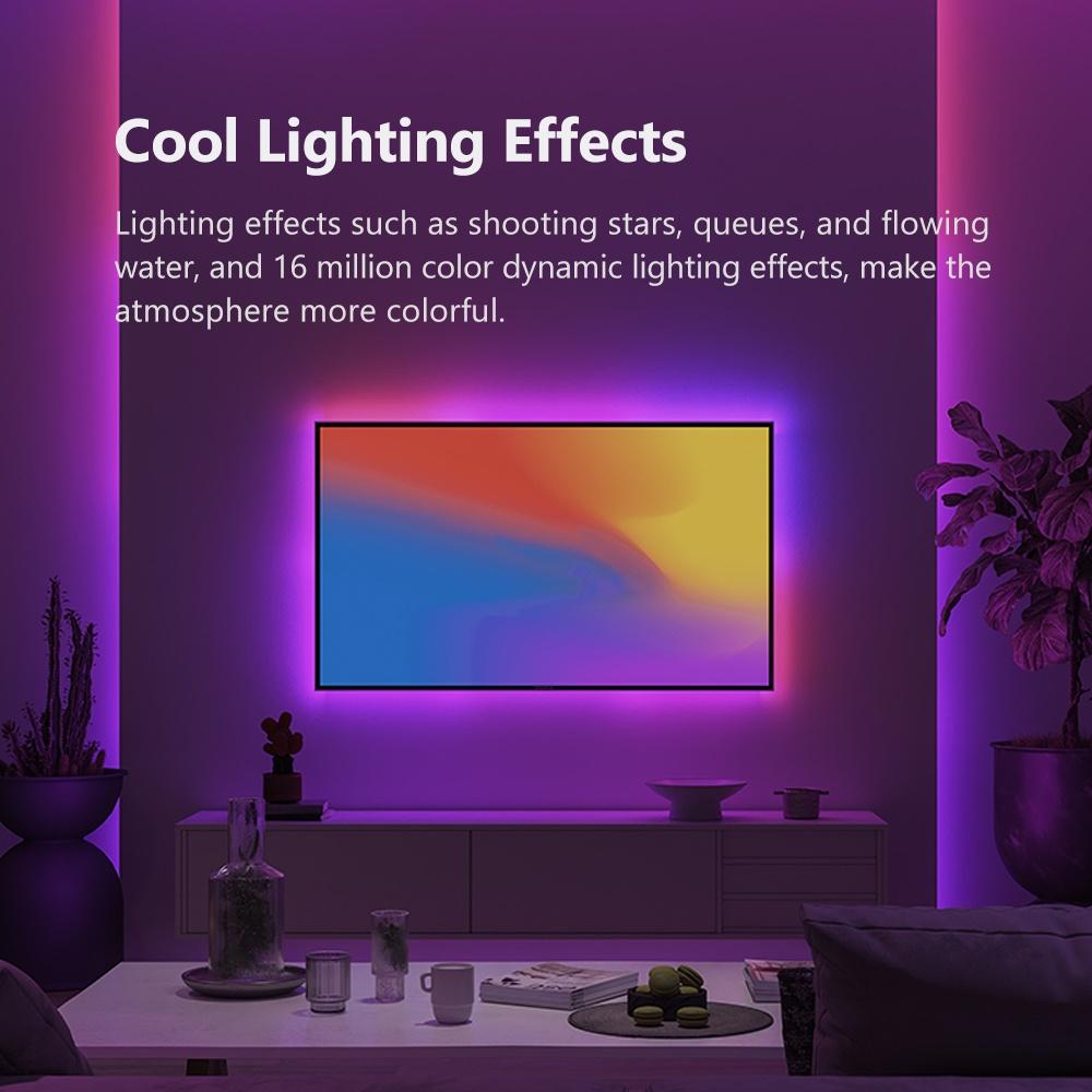 Dây đèn LED thông minh RGB 2m đến 10m trang trí nội thất