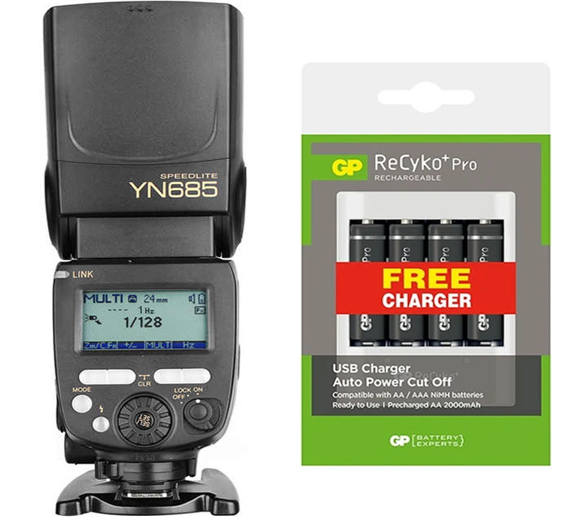 Đèn Flash Yongnuo YN685 Wireless for Canon/ Nikon (Nhiều lựa chọn), Hàng nhập khẩu