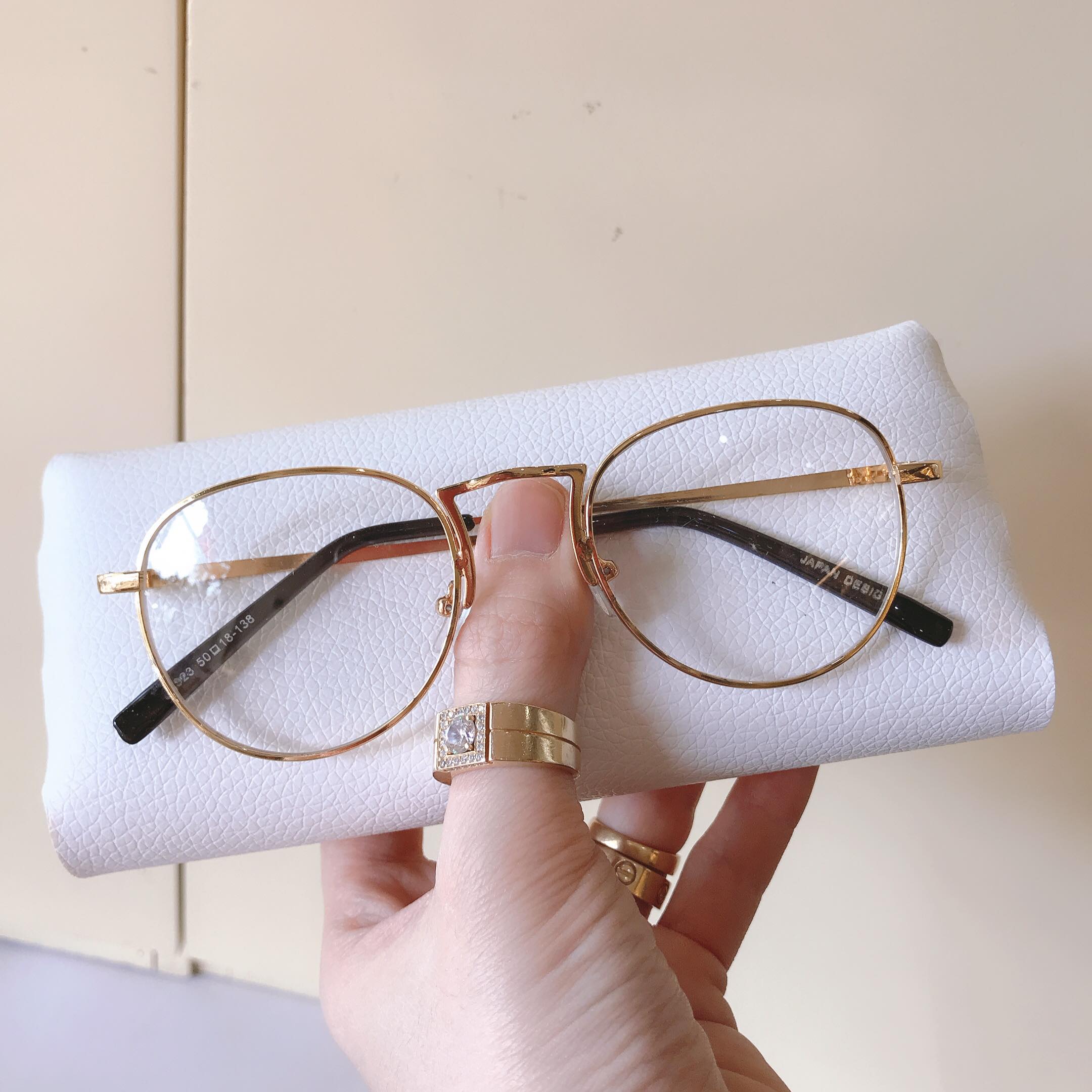Kính gọng Kim loại Unisex cổ điển