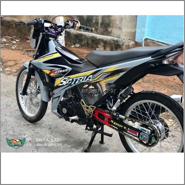 Tem rời Satria Xám đen -1