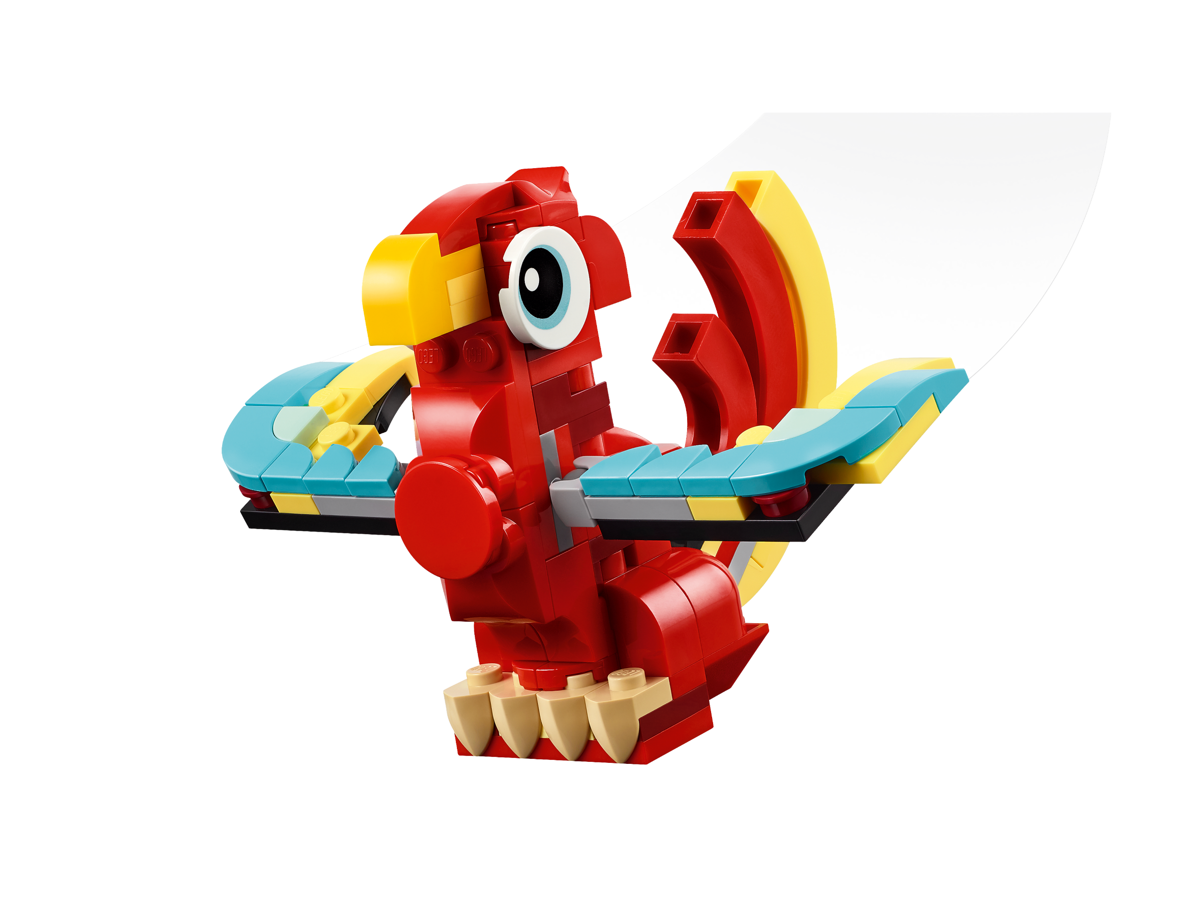 Đồ Chơi Lắp Ráp Rồng Đỏ May Mắn 3 In 1 - Red Dragon - Lego Creator 31145 (149 Mảnh Ghép)