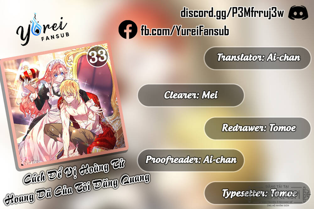 cách để trao vương miện cho vị hoàng tử hoang dã của tôi chapter 33 1