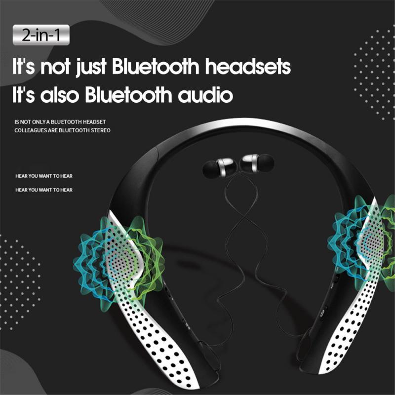 100 Giờ Tai Nghe Không Dây Bluetooth 5.0 Stereo Tai Nghe Nhét Tai Thể Thao Tai Nghe Nhét Tai Có Mic Cổ Gắn Loa Tai Nghe