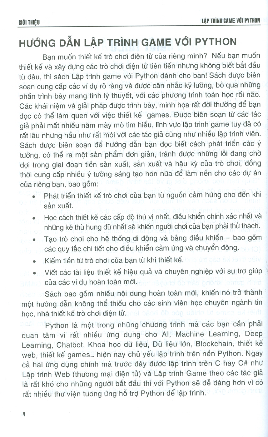 Lập Trình Game Với Python