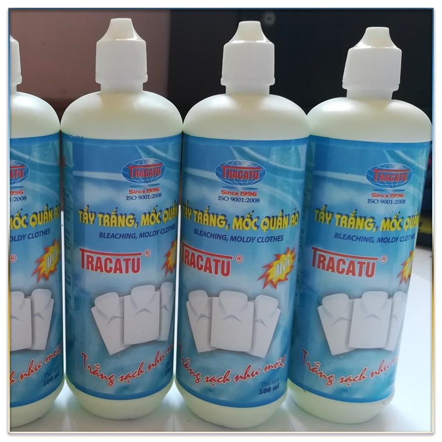 Tẩy trắng quần áo, tẩy mốc quần áo Tracatu 500ml