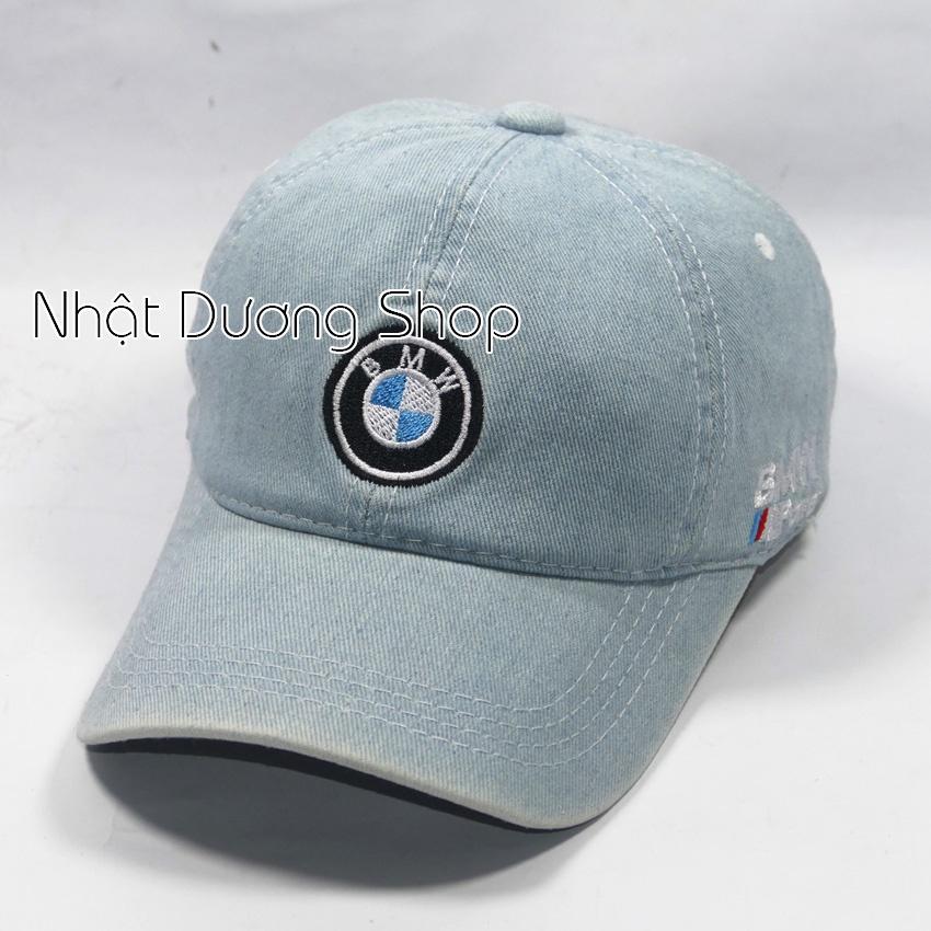 Nón kết jeans thời trang thêu chữ Au di & B.M.W - cá tính, phong cách phù hợp cho cả nam và nữ rất xịn sò