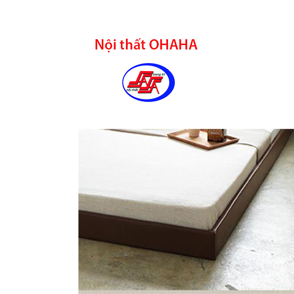 GIƯỜNG NGỦ CAO CẤP HMR LÕI XANH CHỐNG ẨM OHAHA JAPANESE STYLE - BROWN BED