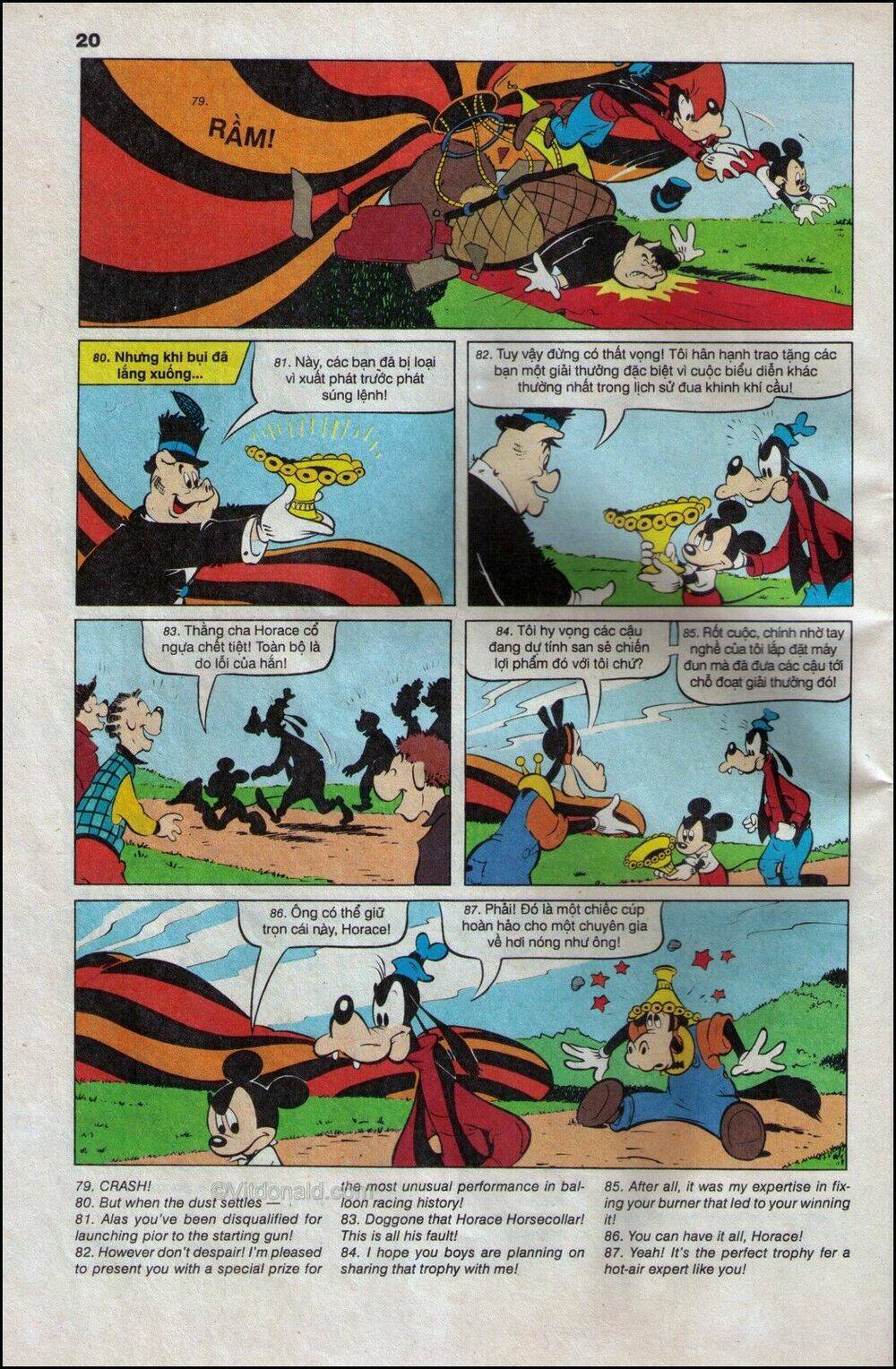 donald và bạn hữu chapter 20 22