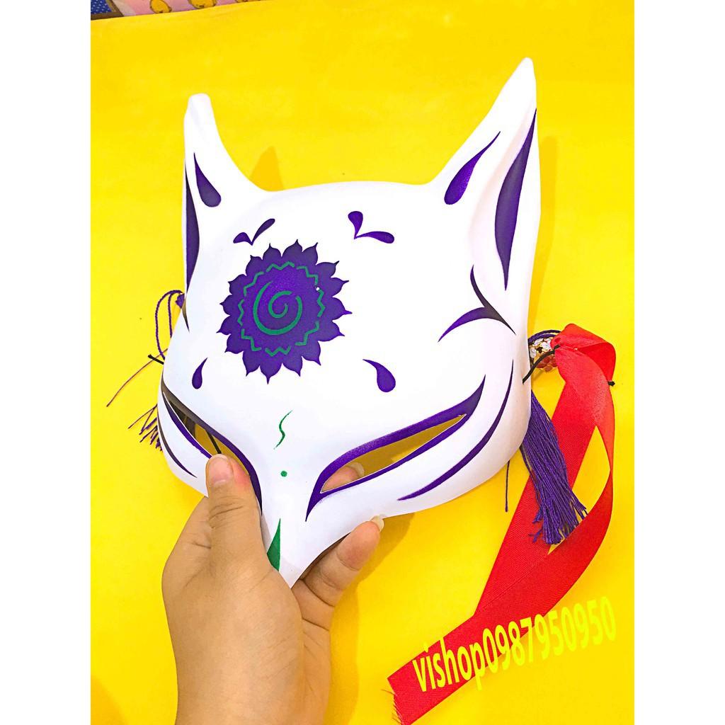 Mặt nạ cáo hồ ly anime hóa trang - mặt nạ hàng đẹp mã ZJH65 Pt186