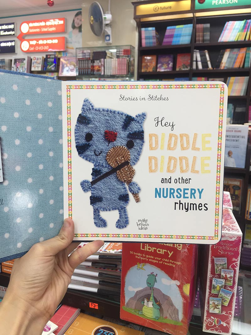 Stories in Stitches: Hey Diddle Diddle and other Nursery Rhymes