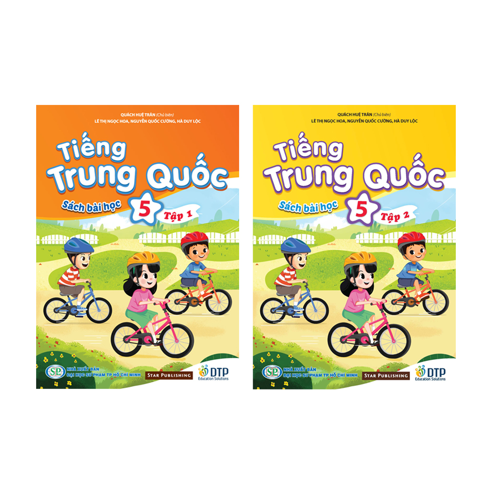 Sách tiếng Trung Quốc 5 - Sách bài học Tập 1 &amp; 2