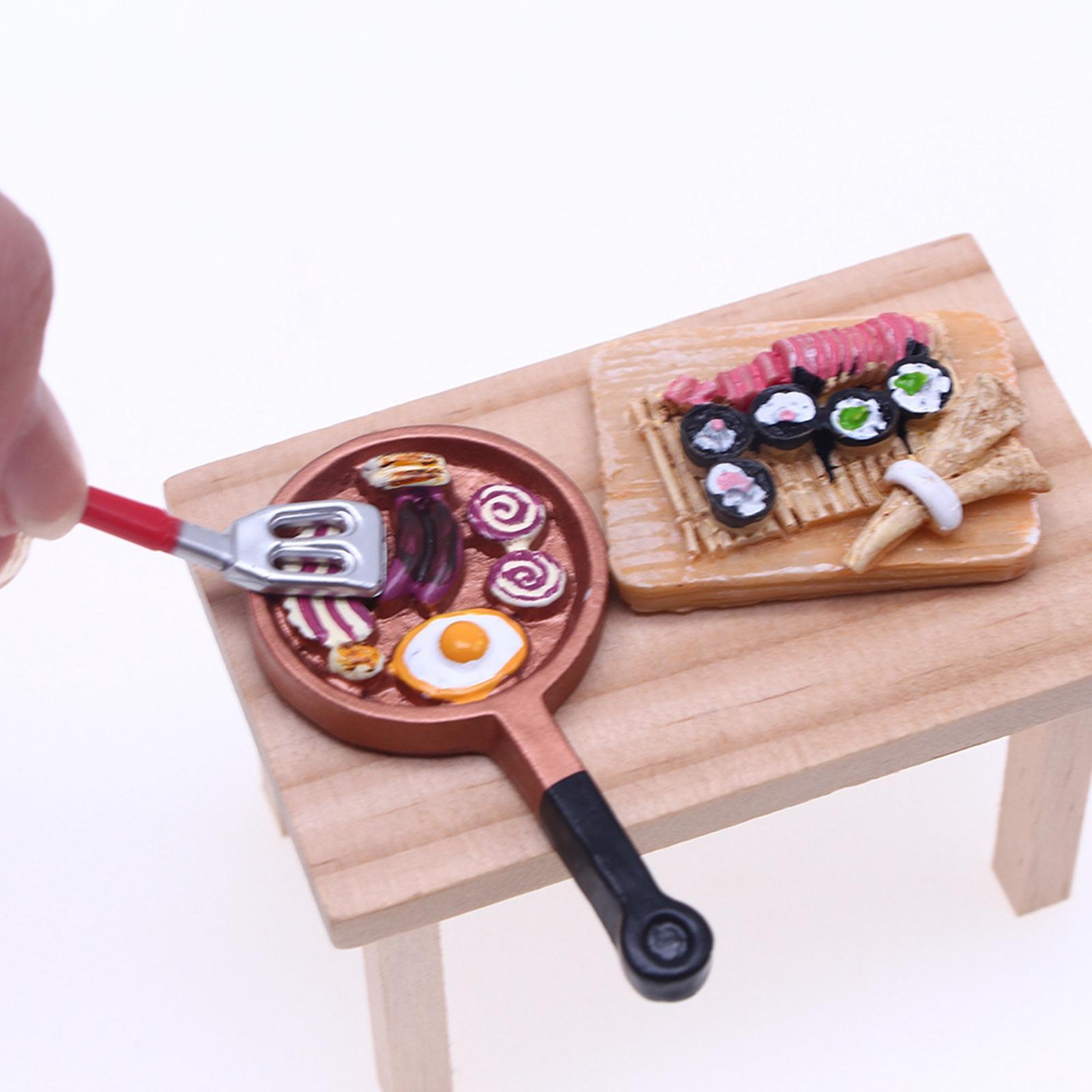 Miniature Food Toy Model Pastry Toy Miniature Doll House Accessories for Furnishings DIY Model