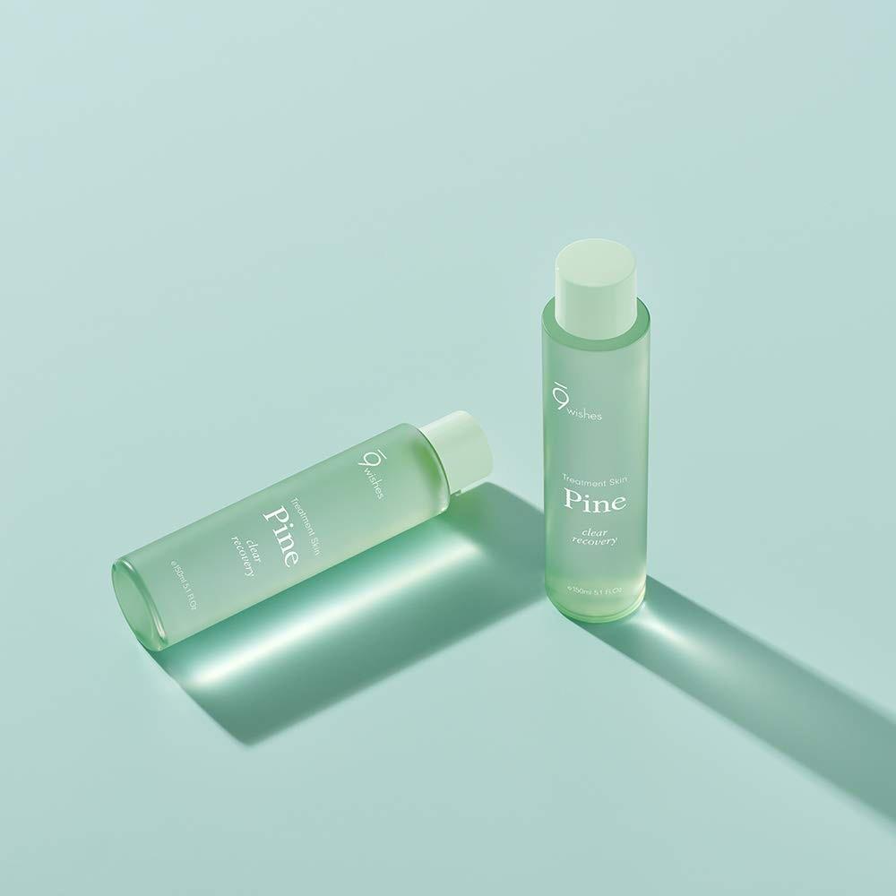 Nước hoa hồng cân bằng độ ẩm 9 Wishes Pine Treatment Skin Hàn Quốc 150ml