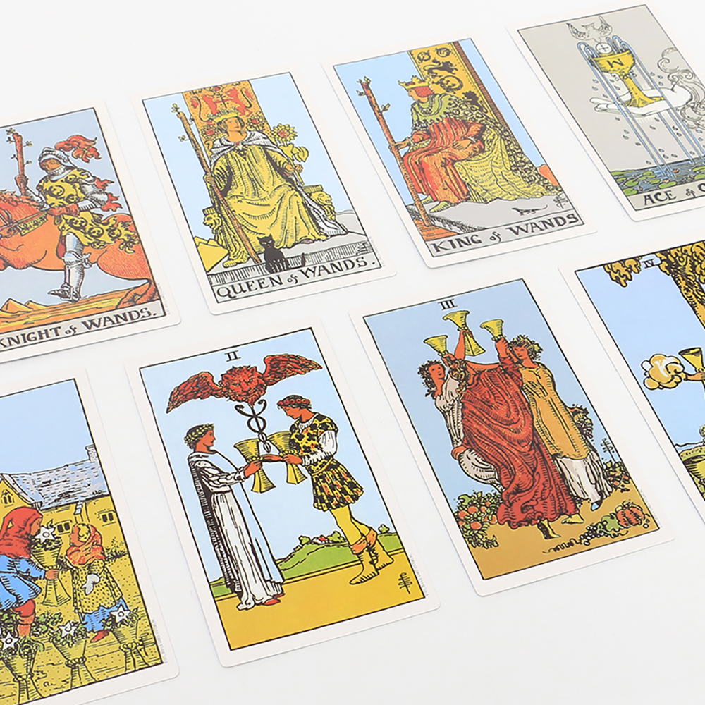 [Size Đại] Bộ Bài Giant Rider Waite Tarot khổng lồ 78 lá 17x9.8 cm đá thanh tẩy