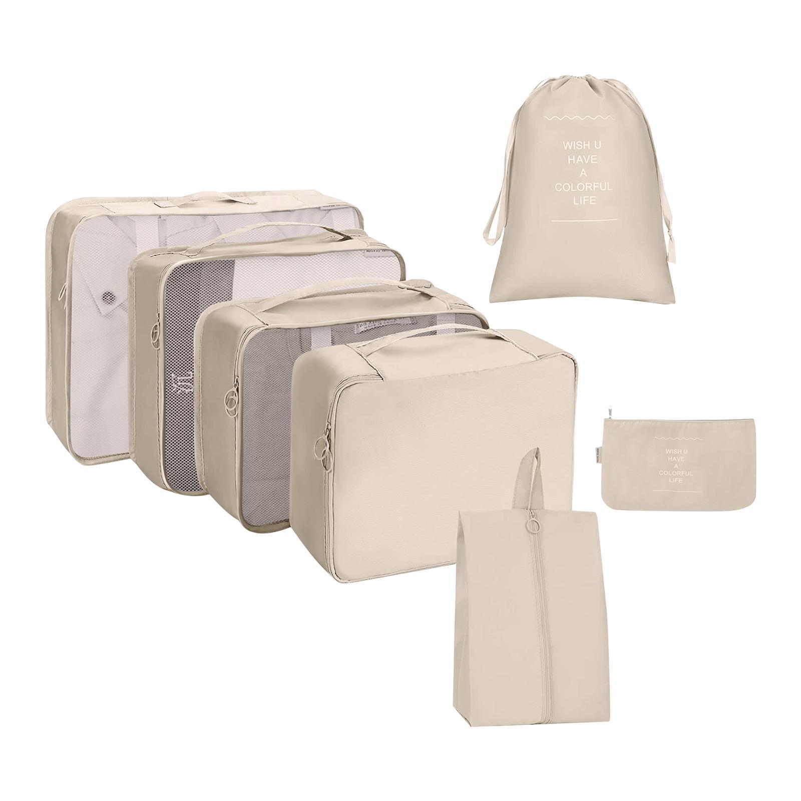 7x Waterproof Nylon Travel Organizer Bags Clothes Storage Bags Lightweight