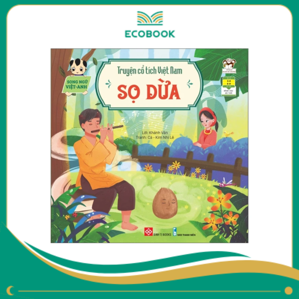 Truyện cổ tích Việt Nam (Song ngữ Việt-Anh) - Sọ Dừa