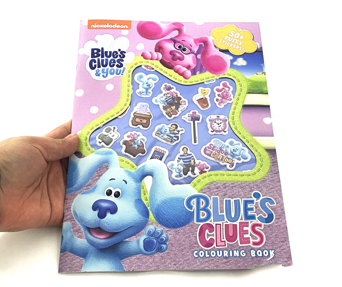 Blue's Clues & You! Colouring Book - Puffy Sticker