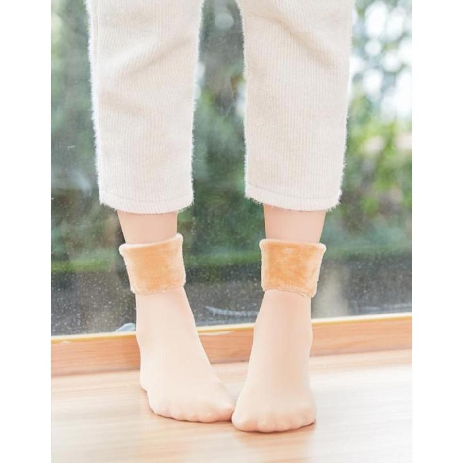 Tất Lông Cừu Siêu Ấm Ankle Socks - Sky