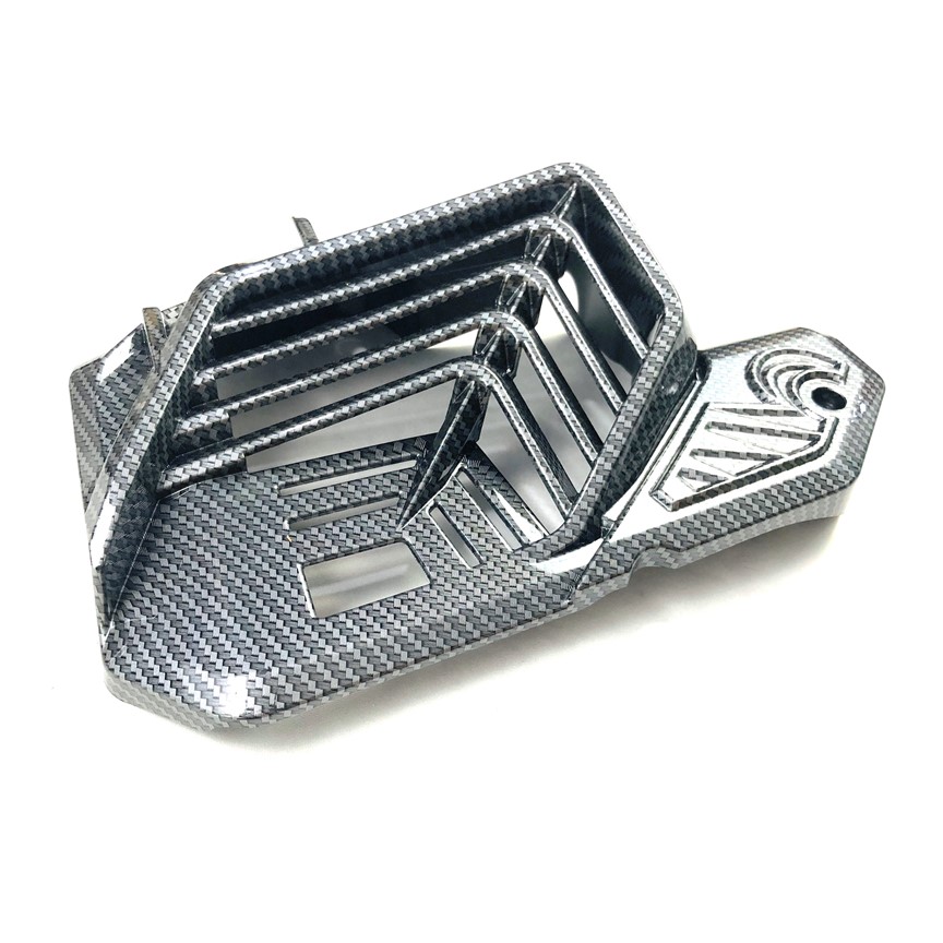 Ốp quạt gió che két nước SH 2020 Carbon