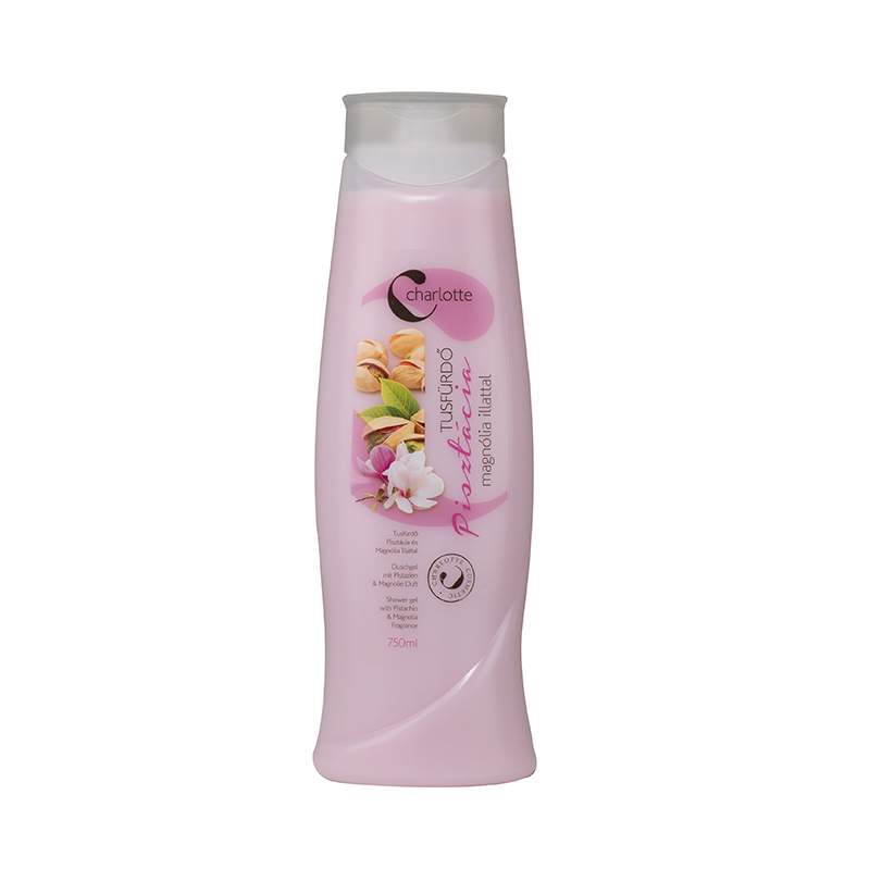 SỮA TẮM TRẮNG DA, TẨY TẾ BÀO CHẾT. CHARLOTTE HOA MỘC LAN VÀ HẠT DẺ  750ML