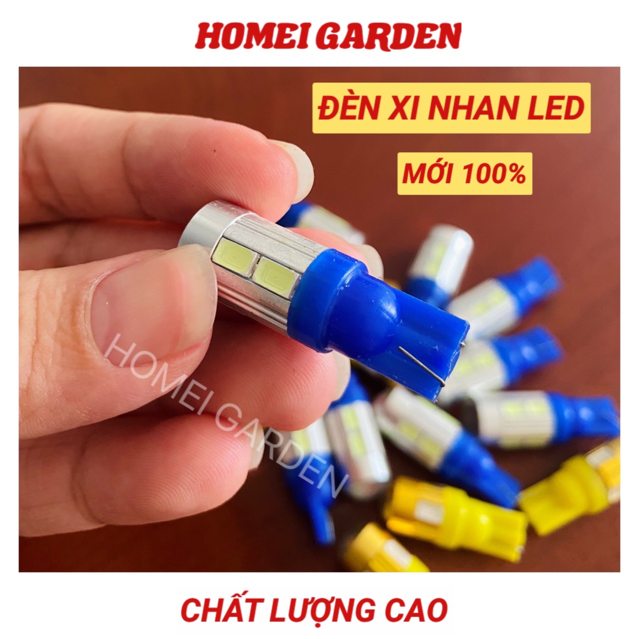 Đèn xi nhan LED xe máy 12V nhiều màu - HM0015