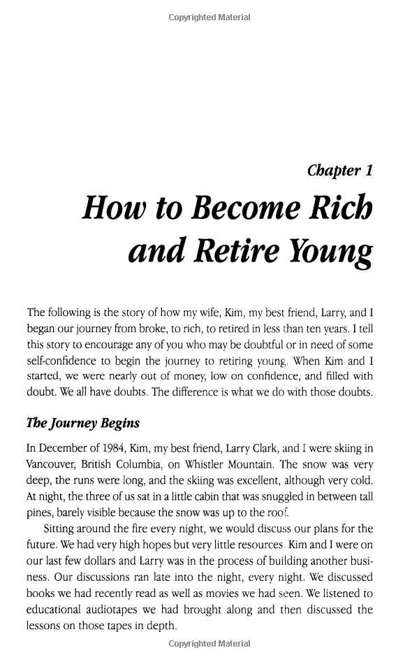 RETIRE YOUNG RETIRE RICH INTL