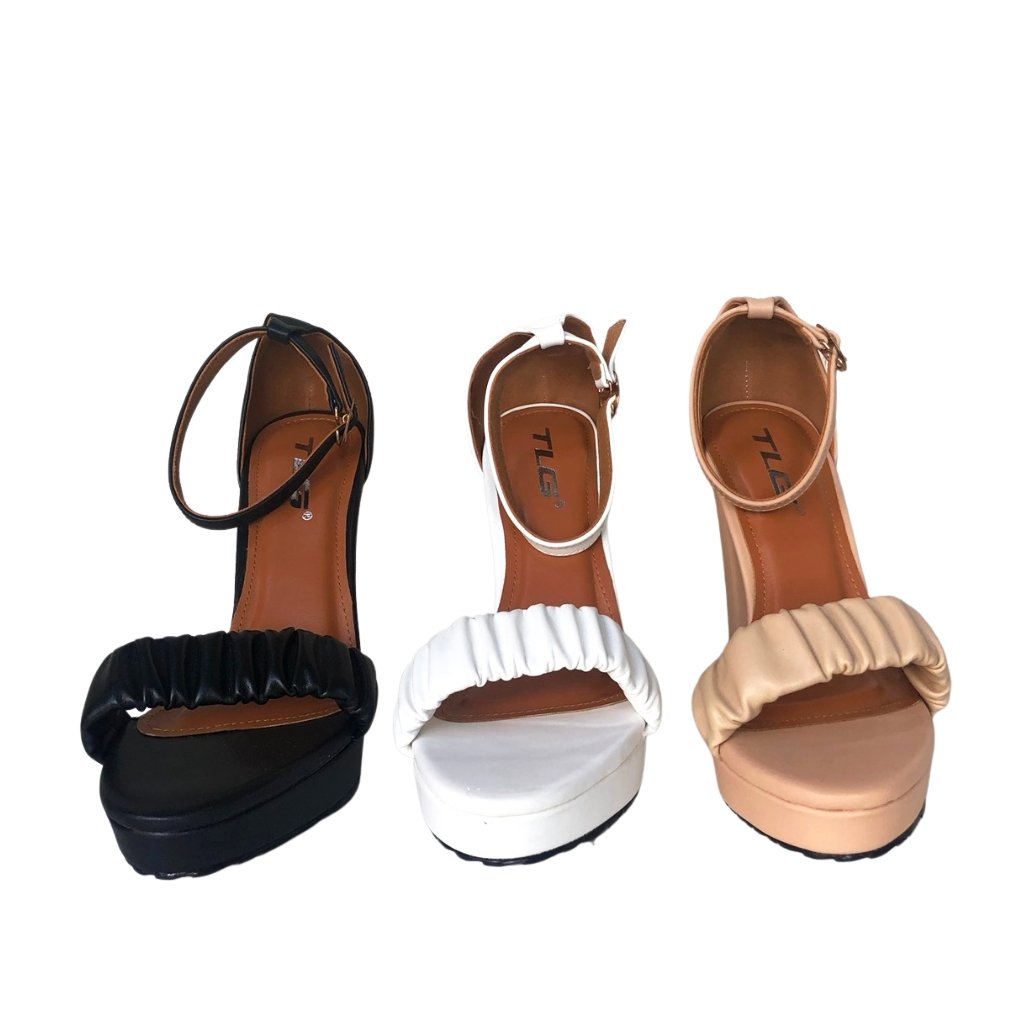 Sandal độn đế quai nhún 21819